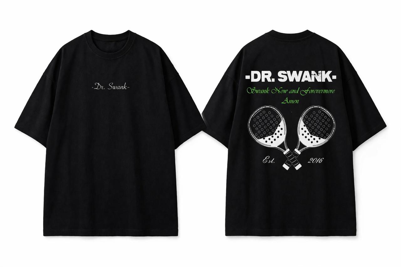 Dr. Swank Signature Oversized T-Shirt | "Swank Now & Forevermore" Edition